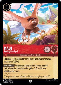 Into the Inklands - 113/204 - Maui - Soaring Demigod - Uncommon