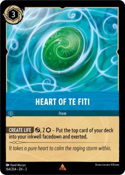 Into the Inklands - 164/204 - Heart of Te Fiti - Rare