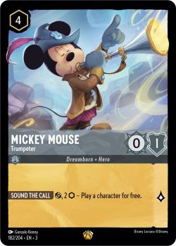 Into the Inklands - 182/204 - Mickey Mouse - Trumpeter - Legendary