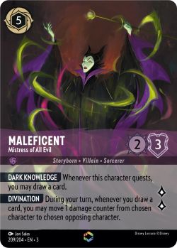 Into the Inklands - 209/204 - Maleficent - Mistress of All Evil (Enchanted) - Enchanted
