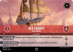 Into the Inklands - 216/204 - RLS Legacy - Solar Galleon (Enchanted) - Enchanted