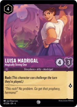 Ursula's Return - 047/204 - Luisa Madrigal - Magically Strong One - Common
