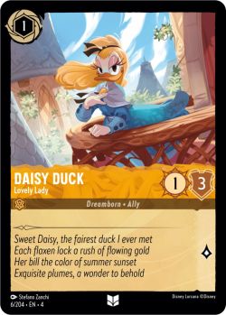 Ursula's Return - 006/204 - Daisy Duck - Lovely Lady - Uncommon