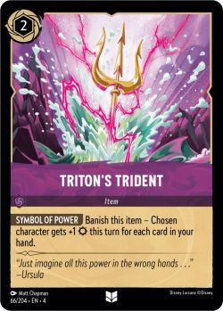 Ursula's Return - 066/204 - Triton's Trident - Uncommon