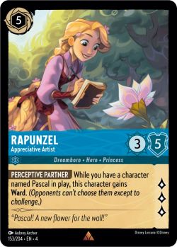 Ursula's Return - 153/204 - Rapunzel - Appreciative Artist - Rare