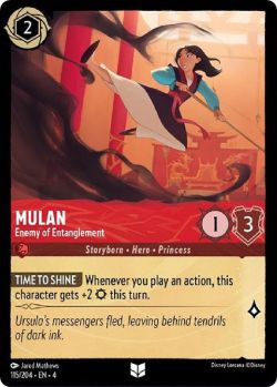 Ursula's Return - 115/204 - Mulan - Enemy of Entanglement - Uncommon
