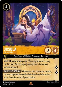 Ursula's Return - 024/204 - Ursula - Eric's Bride - Rare
