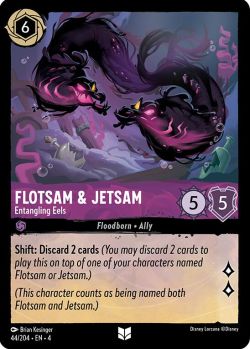Ursula's Return - 044/204 - Flotsam & Jetsam - Entangling Eels - Uncommon