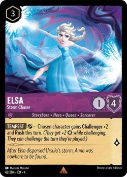 Ursula's Return - 042/204 - Elsa - Storm Chaser - Rare