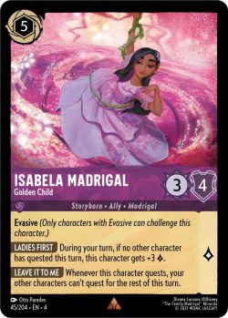 Ursula's Return - 045/204 - Isabela Madrigal - Golden Child - Rare