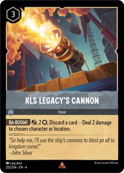 Ursula's Return - 202/204 - RLS Legacy's Cannon - Rare