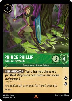 Ursula's Return - 088/204 - Prince Phillip - Warden of the Woods - Rare