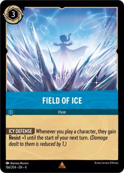 Ursula's Return - 166/204 - Field of Ice - Rare