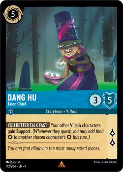 Ursula's Return - 142/204 - Dang Hu - Talon Chief - Rare