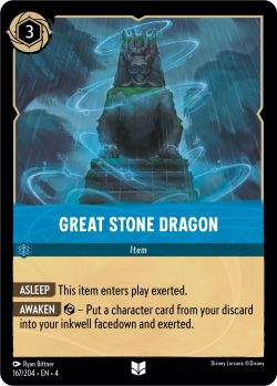 Ursula's Return - 167/204 - Great Stone Dragon - Uncommon