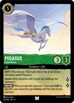 Ursula's Return - 083/204 - Pegasus - Cloud Racer - Uncommon