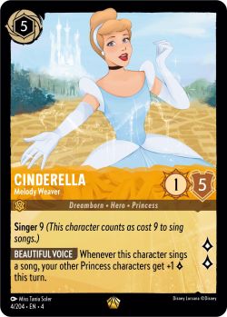 Ursula's Return - 004/204 - Cinderella - Melody Weaver - Legendary