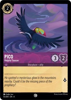 Ursula's Return - 055/204 - Pico - Helpful Toucan - Common