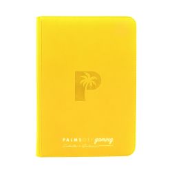 Collector's Series YELLOW TOP LOADER Zip Binder - CLEAR (216 Capacity) - Palms Off Gaming