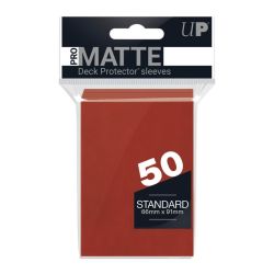 ULTRA PRO Deck Protector - Pro-Matte 50ct Red