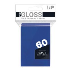 ULTRA PRO PRO LINE -DECK PROTECTOR SMALL GLOSS - 60ct Blue
