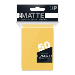 ULTRA PRO PRO-Matte - Deck Protector Sleeves Yellow 50ct