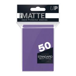 ULTRA PRO PRO-Matte - Deck Protector Sleeves Purple 50ct