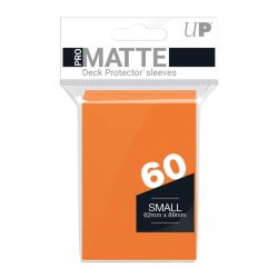 ULTRA PRO - SMALL PRO - Matte - Deck Protector Sleeves Orange