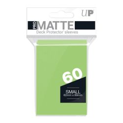 ULTRA PRO - SMALL PRO - Matte - Deck Protector Sleeves Lime Green