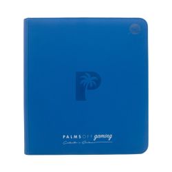 Collector's Series 12 Pocket Zip Trading Card Binder - BLUE - Palms Off Gaming