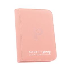 Collector's Series 4 Pocket Zip Trading Card Binder - PINK - Palms Off Gaming