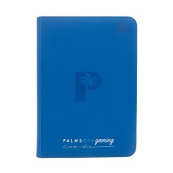 Collector's Series 9 Pocket Zip Trading Card Binder - BLUE - Palms Off Gaming