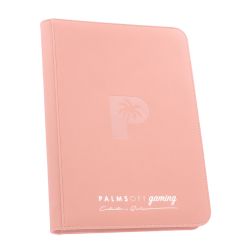 Collector's Series 9 Pocket Zip Trading Card Binder - PINK - Palms Off Gaming