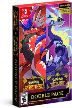 Pokemon Scarlet and Pokemon Violet Dual Pack Steelbook Edition