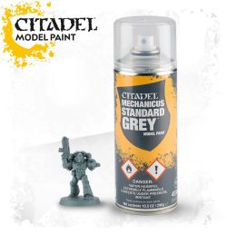 62-26 Citadel Spray Paint: Mechanicus Grey