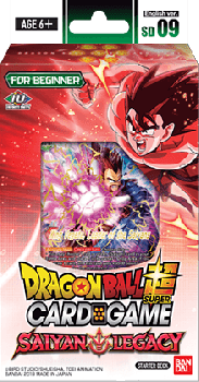 Dragon Ball Super Card Game Saiyan Legacy Starter SD 9
