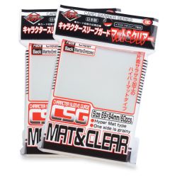 KMC Oversleeves / Character guard MAT & Clear