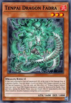 Tenpai Dragon Fadra - LEDE-EN017 - Common - 1st Edition
