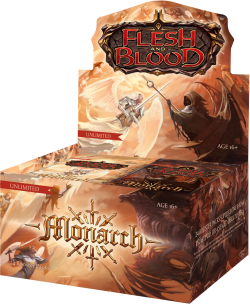 Flesh and Blood Monarch Unlimited Booster Display (24)