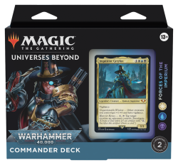 MAGIC X WARHAMMER 40,000 COMMANDER DECKS: Forces of the Imperium