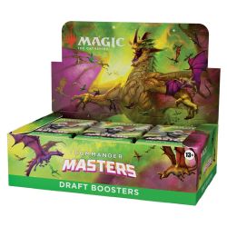 Magic Commander Masters Draft Booster Display