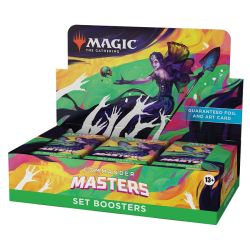 Magic Commander Masters Set Booster Display