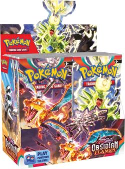 POKÉMON TCG Scarlet & Violet 3 Obsidian Flames Booster Box (36 packs) - 11th August release 
