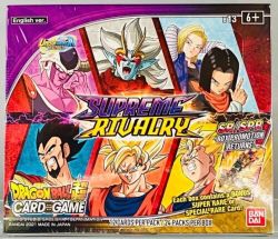 Dragon Ball Super Card Game Supreme Rivalry Booster Display