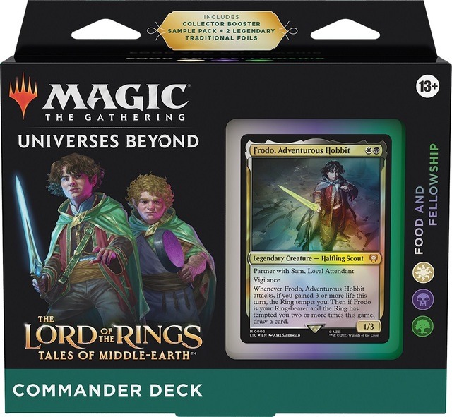 The Lord of the Rings: Tales of Middle-earth™ Commander Deck - Food and Fellowship