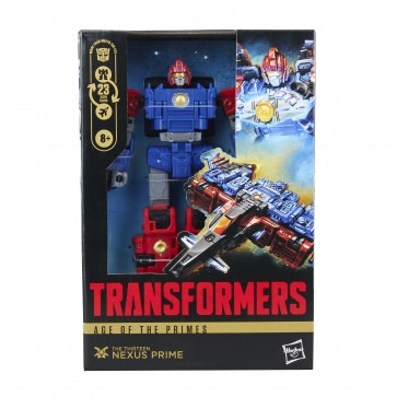 Transformers Age of the Primes Voyager Class The Thirteen Nexus Prime Action Figure