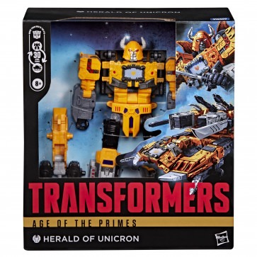 Transformers Age of the Primes Leader Class Herald of Unicron