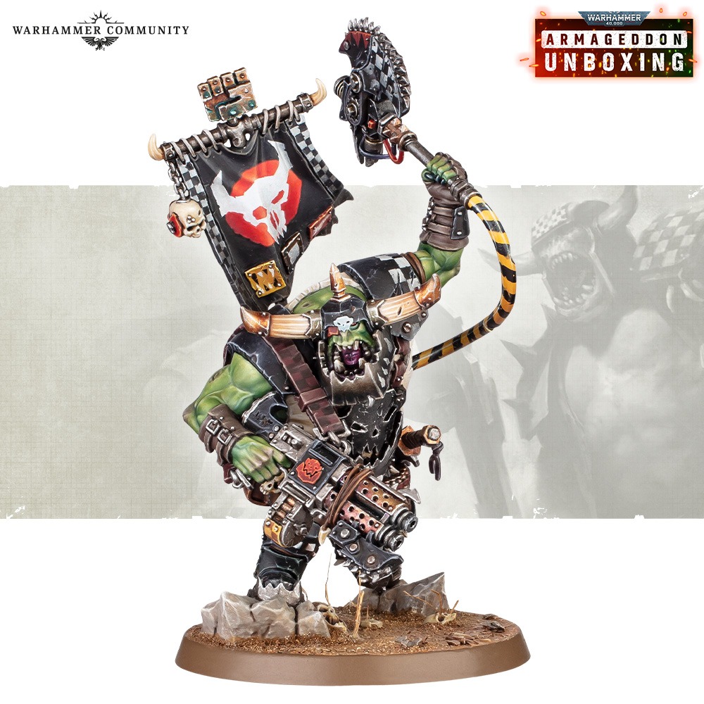 Warhammer Second hand - New on sprue: Orks: Armageddon Warboss