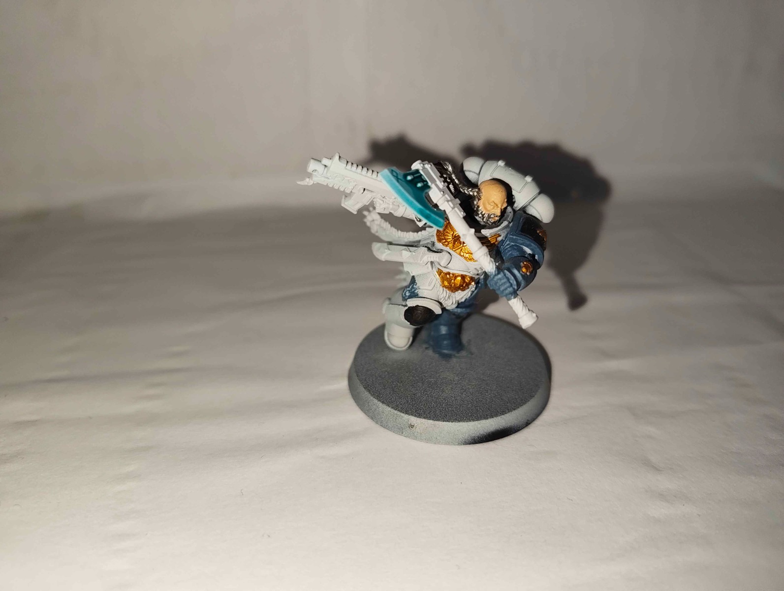 Warhammer Second hand - Assembled: Space Marines: Space wolves lieutenant