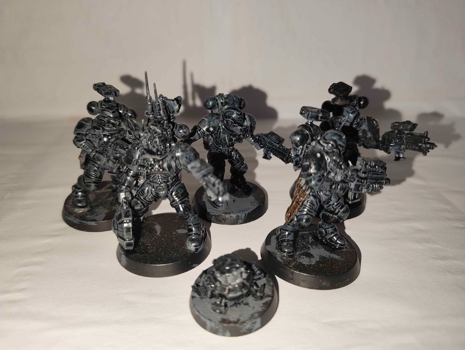 Warhammer Second hand - Assembled: Space Marines: 5 incursors